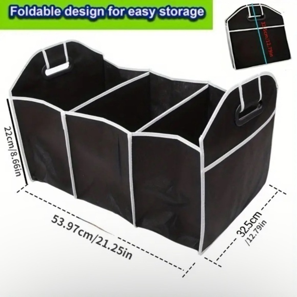 1pc Premium Universal Car Trunk Organizer